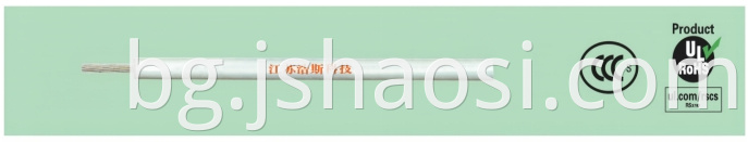 Silicone rubber insulation cable